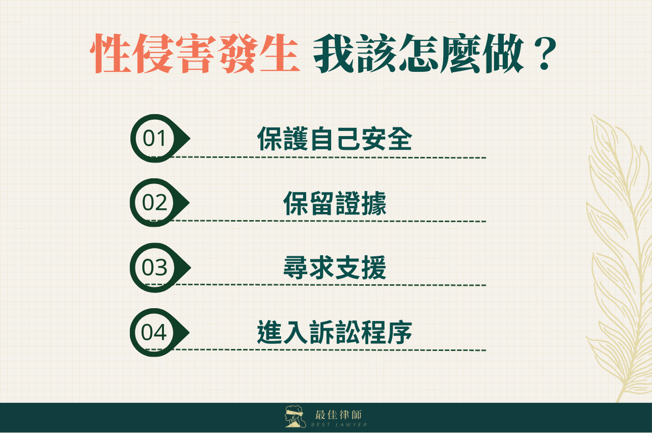 性侵害發生時你該怎麼做？記得蒐證、求助