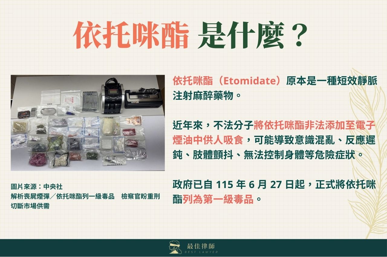依托咪酯是什麼